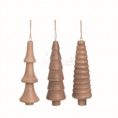 Набор из 3 натуральных украшений-шишек - купить в Верью