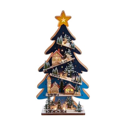 Деревянная ёлка 60 см - купить в Верью